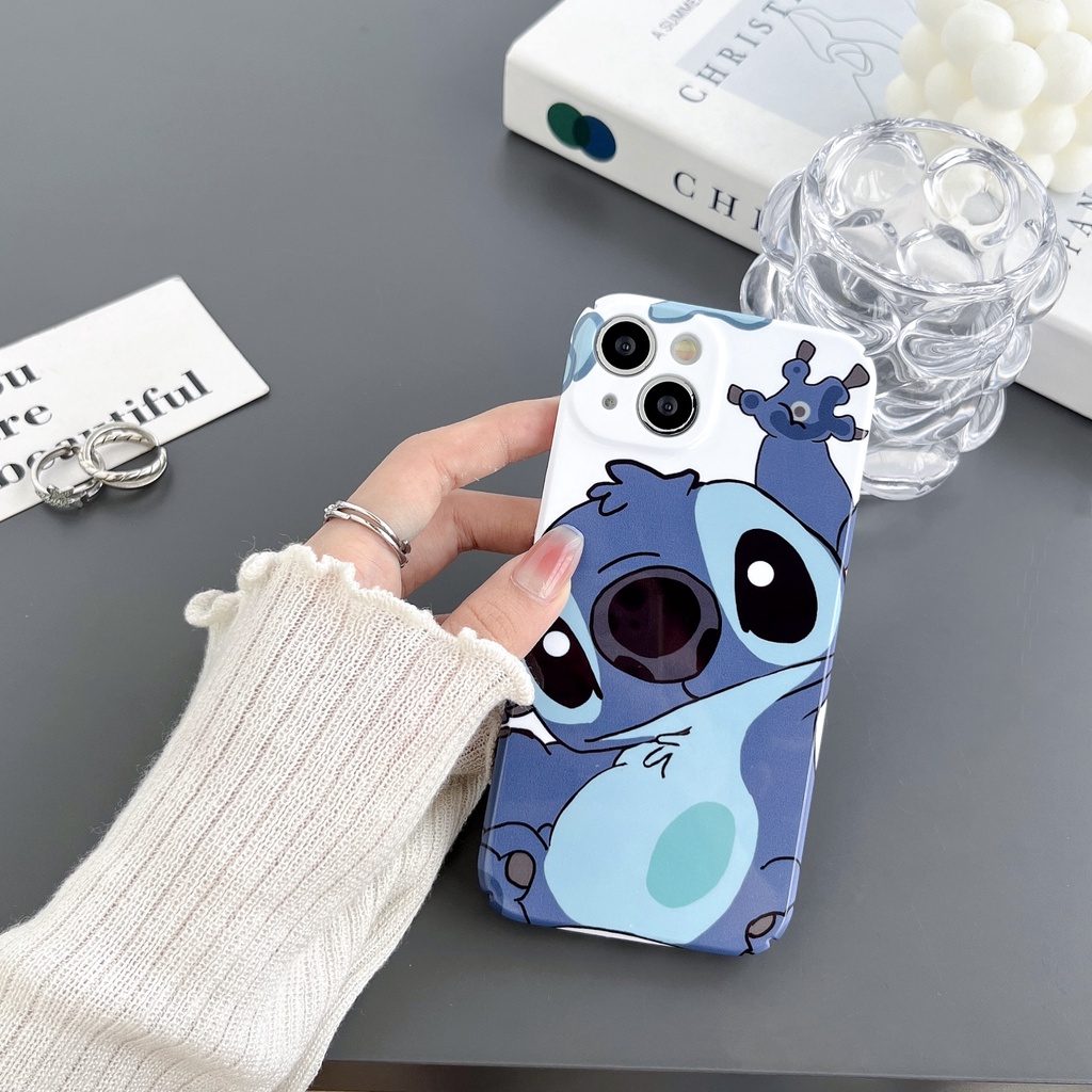 Ốp Điện Thoại Hình Stitch Hoạt Hình Chống Rơi Cho iPhone X / XS Xmax 11pro max 12 pro max 13 pro max 14 pro max