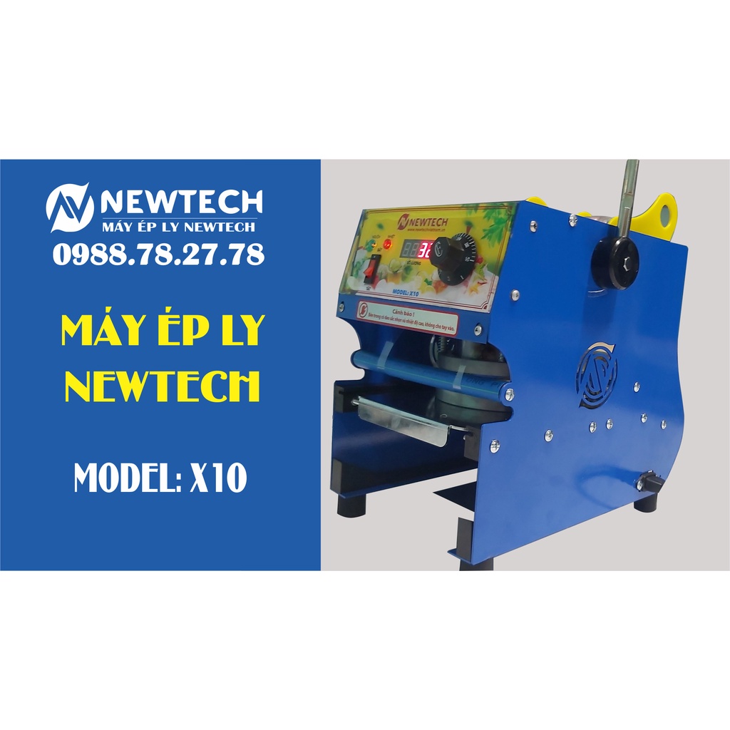 Khuôn nhiệt trên máy ép ly X10