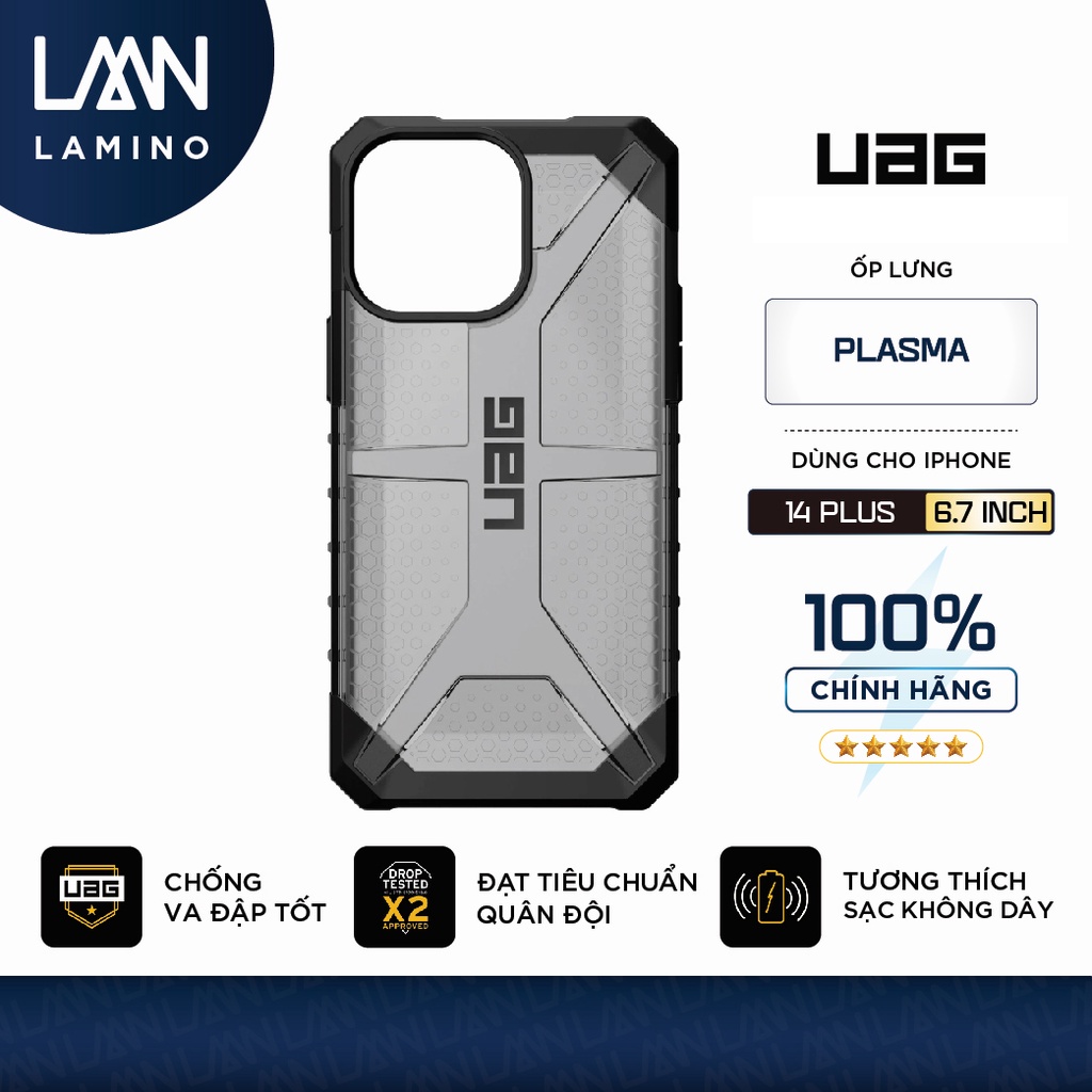 [Thanh Lý] Ốp Lưng UAG PLASMA Cho iPhone 14 Plus [6.7 INCH] LAMINO