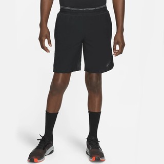Quần ngắn nike pro flex rep woven short - black