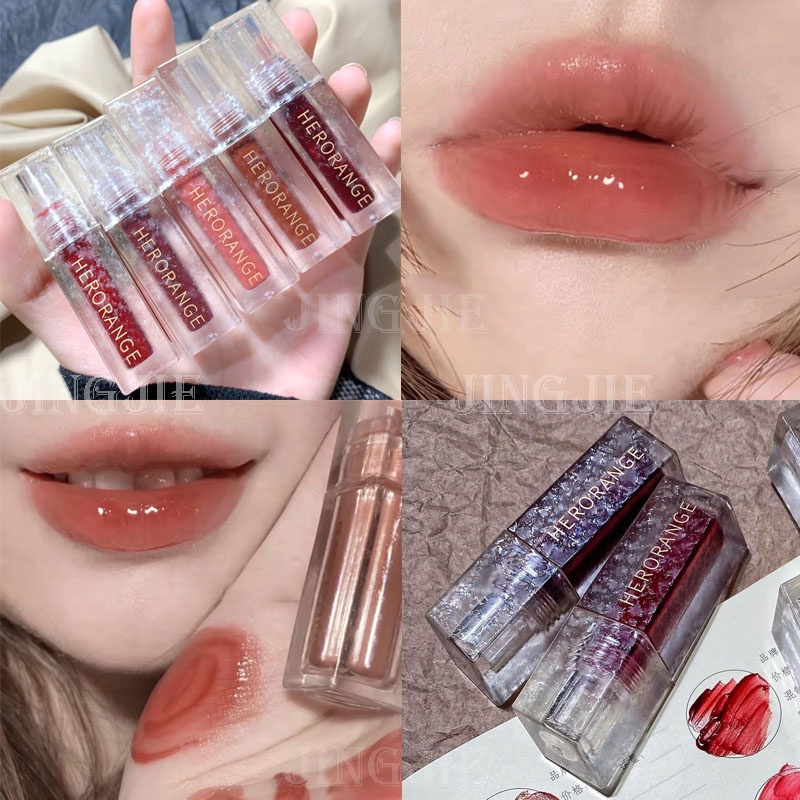 Son Bóng Trong Suốt Và Bền Màu HERORANGE