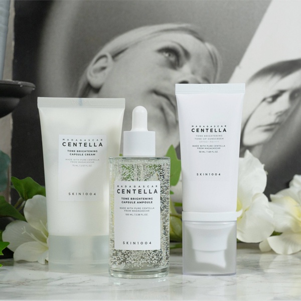 Kem Dưỡng Trắng, Mờ Thâm Và Làm Đều Màu Da Skin1004 Madagascar Centella Tone Brightening Capsule Cream 75ml