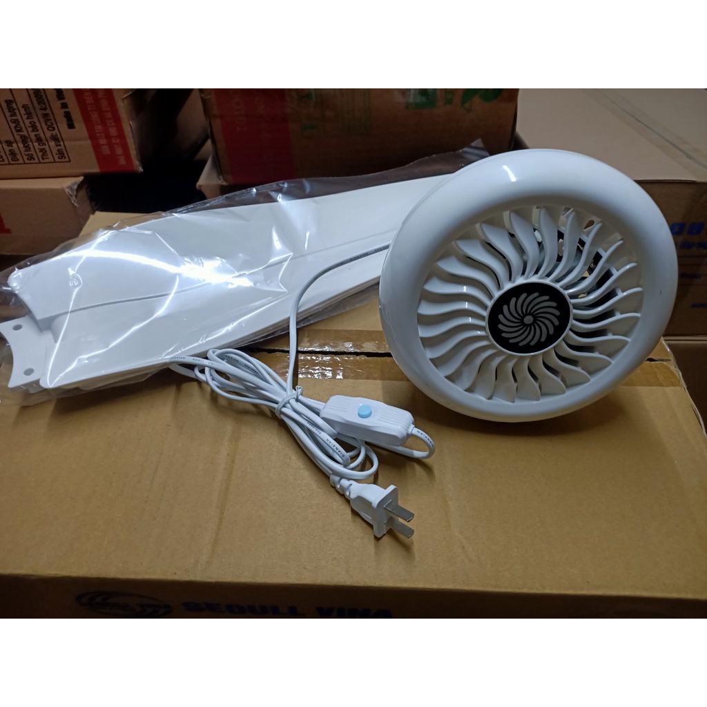 Quạt Trần mini cỡ đại 3 cánh dài 45cm