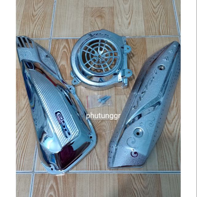 Combo 3 món ốp Mạ Crom Vision 2014-2020