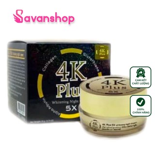 Kem Dưỡng Da Ban Đêm 4K Plus 5X hàng chính hãng Thái Lan