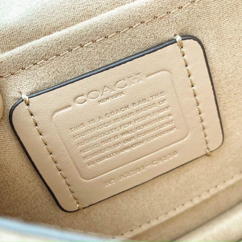 Túi Coach Huston Klare thêu hoa 3D