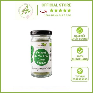 Bột lá chanh kaffir hữu cơ 30gr lumlum – date mới