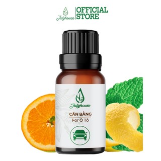 [HSD 01/08/2024] Tinh dầu thơm phòng Julyhouse 10ml (kết hợp tinh dầu sả chanh, Bạc hà, Sả Java, Cam ngọt)