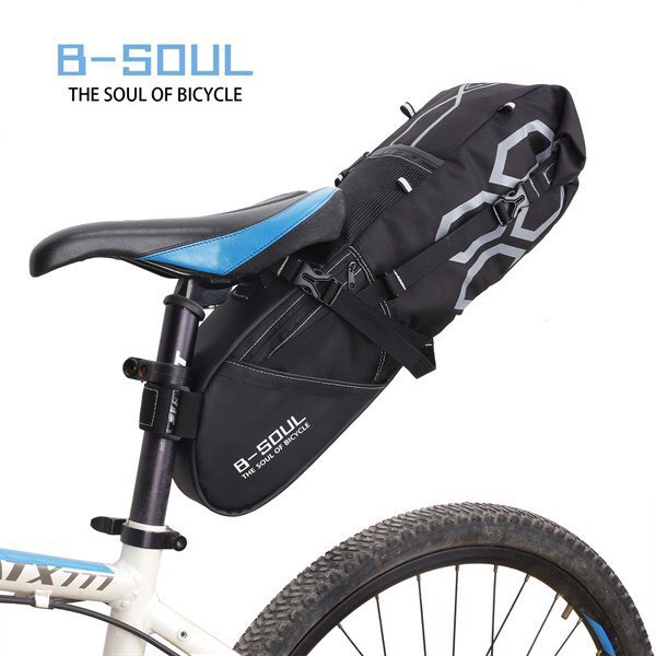 Túi treo yên sau xe đạp B-SOUL chứa 12L có chống nước