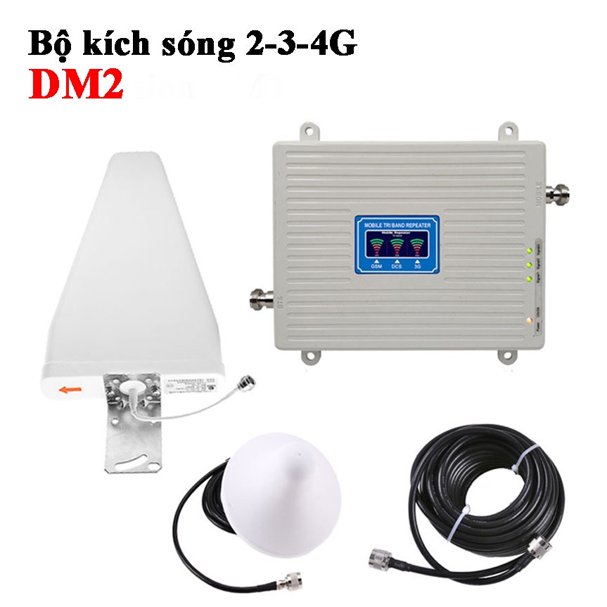 Bộ ổn định sóng điện thoại 2-3-4G DM2 cho gia đình