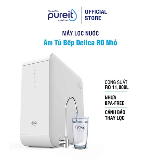 [25-27.12 QUÀ TẶNG 900K | COMBO TIẾT KIỆM] Máy lọc nước Pureit Delica UR5440 11000L  và Lõi lọc CTO + Lõi lọc PGP