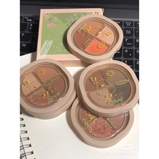 Phấn Mắt 4 Ô Vịt Nice NOVO Glamour Makeup