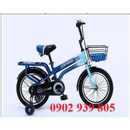 Xe Đạp 14 Inch Xaming D Mẫu Mới Cho Bé 90-110 cm 3 tuổi đến 6 tuổi