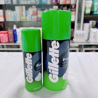 Bọt cạo râu hương chanh Gillette Foamy Lemon Lime 50g