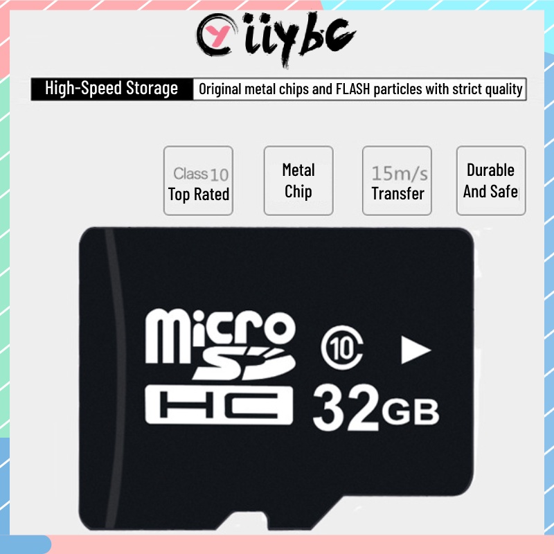 Thẻ Nhớ Micro SD Tốc Độ Cao Cho Máy Ảnh / Điện Thoại / Máy Ảnh / Video 128GB / 64GB / 32GB / 16GB / 8GB