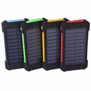 Sạc dự phòng năng lượng mặt trời chống nước phiên bản mới cao cấp,sạc không dây dung tích lớn dùng dã ngoại và phượt tốt