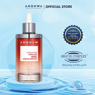Serum tinh chất dưỡng trắng da ahohaw vital complex ampoule - phục hồi da, mờ vết thâm mụn