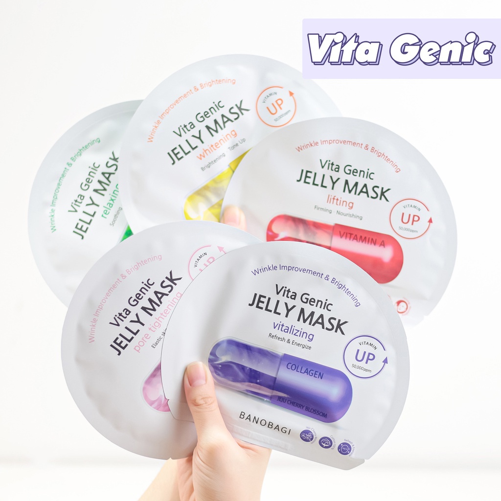 Mặt nạ giấy Banobagi cấp nước dưỡng ẩm BNBG Vita Genic Jelly Mask 30ml