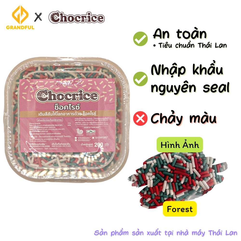 Cốm Màu Trang Trí CHORICE (Phiên bản đặc biệt)