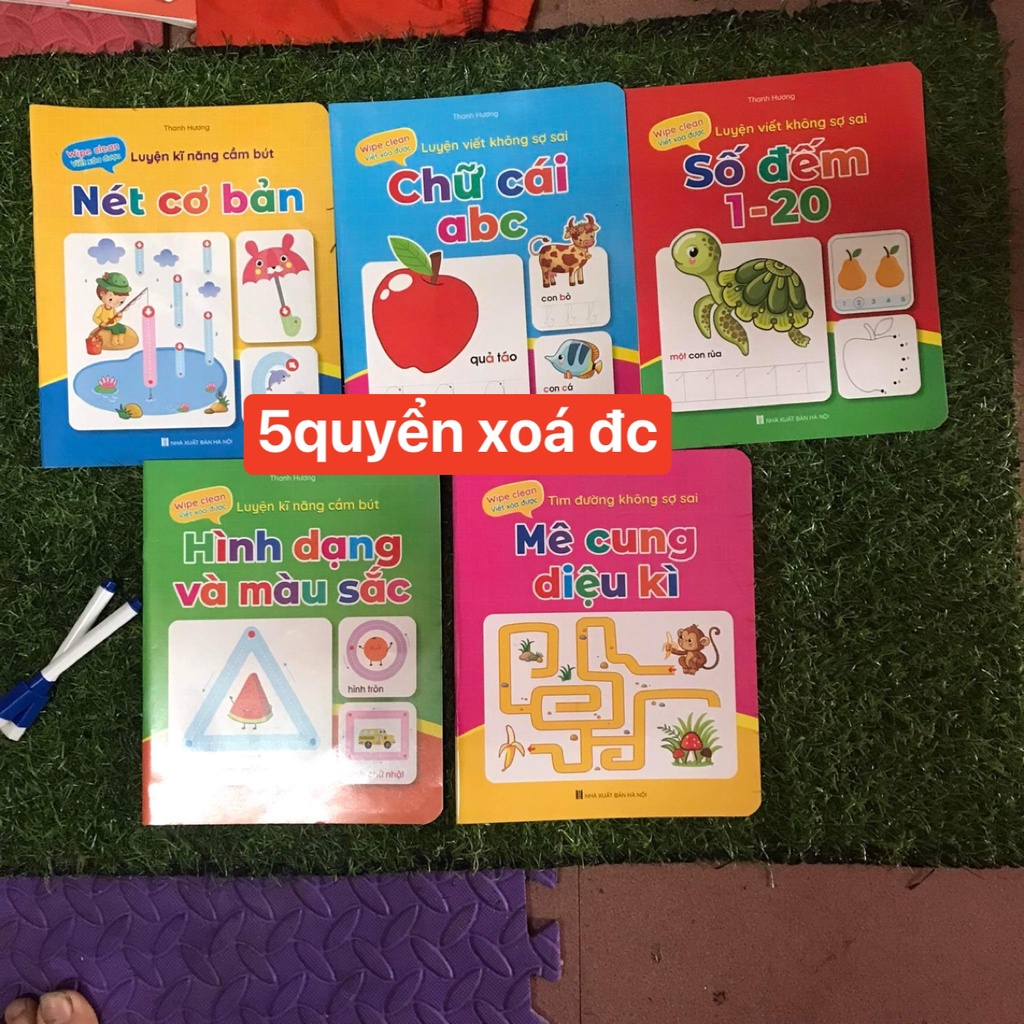 Tô vẽ thông minh xóa được,luyên viết xóa dc,