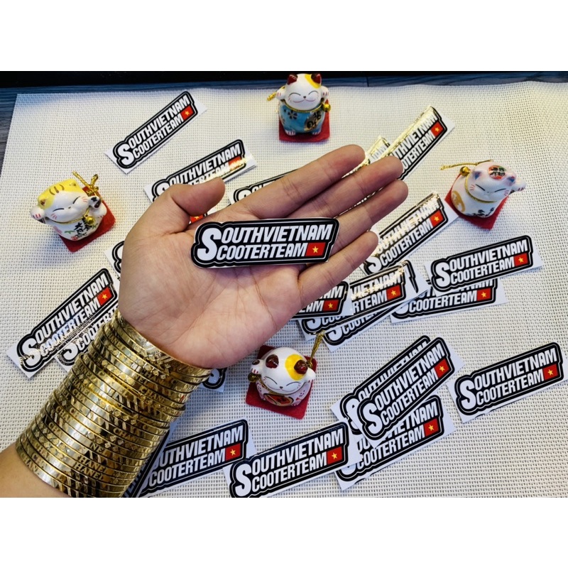 Tem mini Chữ SouthVN