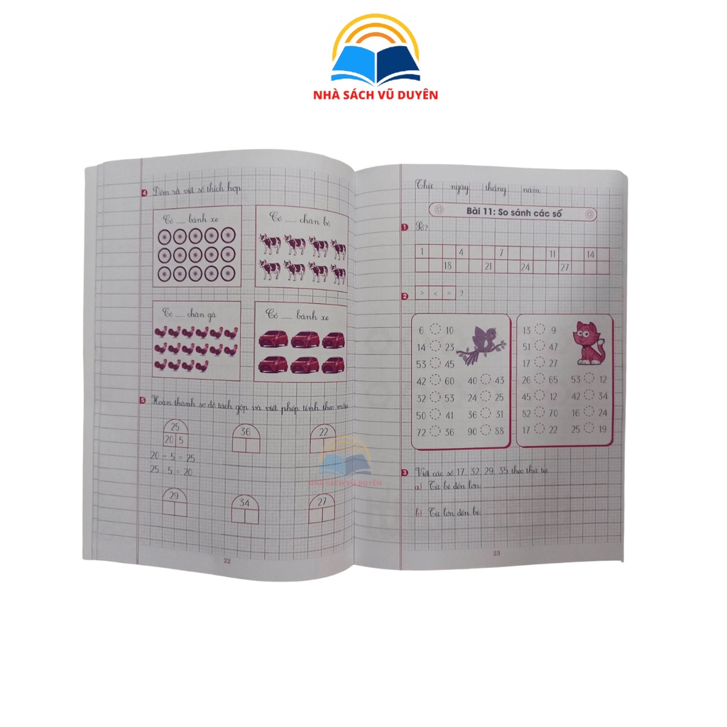 Sách - Combo Vở Ôli Bài Tập Toán Lớp 1 - Biên Soạn Theo Chương Trình SGK Chân Trời Sáng Tạo
