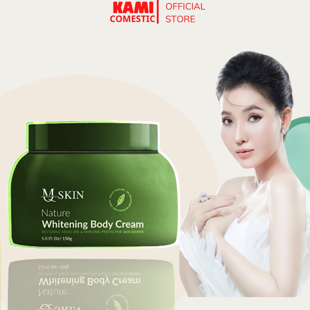 Kem Dưỡng Trắng Da Siêu Tốc Toàn Thân thiên nhiên tinh thể diệp lục Skin 150Gram - KAMI