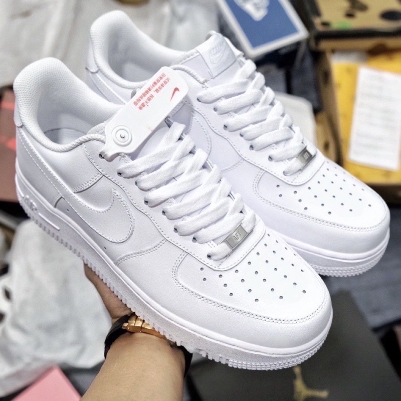 Giày_Nike AF1 Trắng Cao Cấp Full box bill Size 36 đến 43 Nam Nữ Hottrend
