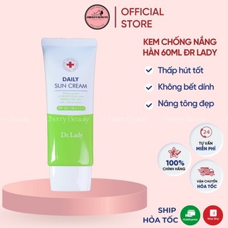 Kem Chống Nắng Vật Lý Hàn Phổ Rộng 60ml Đr Lady