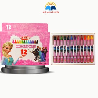Bút sáp 12 màu việt hà elsa vi-color