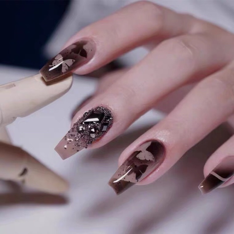 Sticker dán móng  - sticker nail tạo hiệu ứng omber 3D siêu đẹp