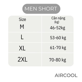 Quần chip (lót đùi,boxer) Aircool bé trai