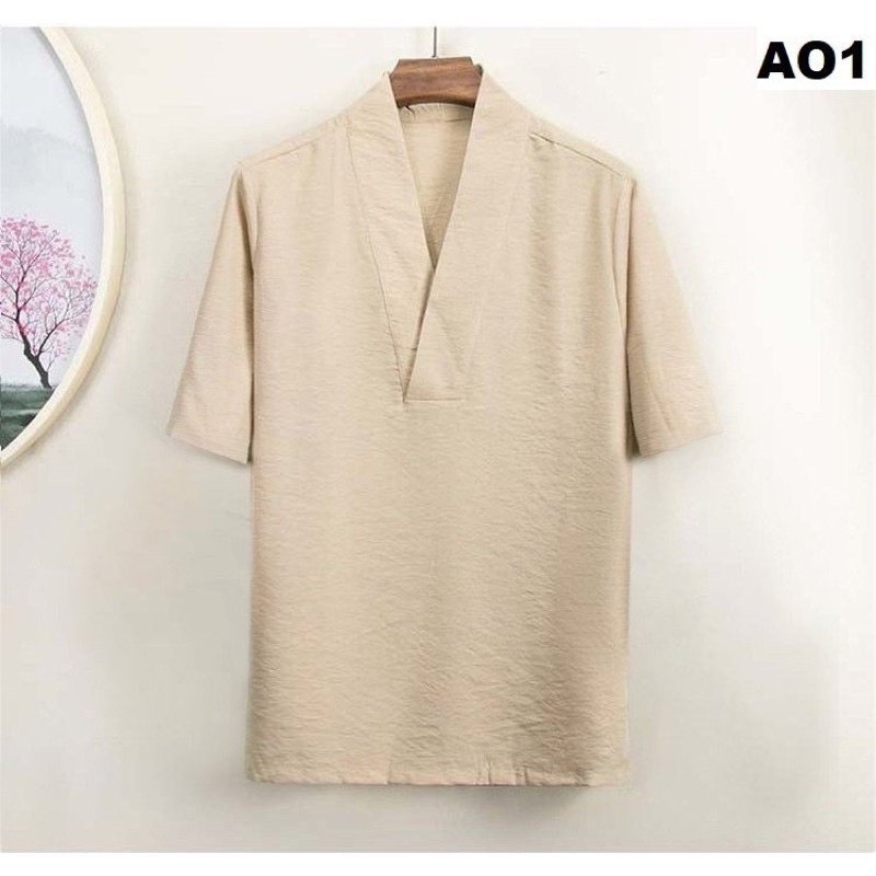 Đồ Bộ Quần Áo Đũi Nam chất vải đũi thái siêu mát - Bộ đồ nam vải đũi trẻ trung