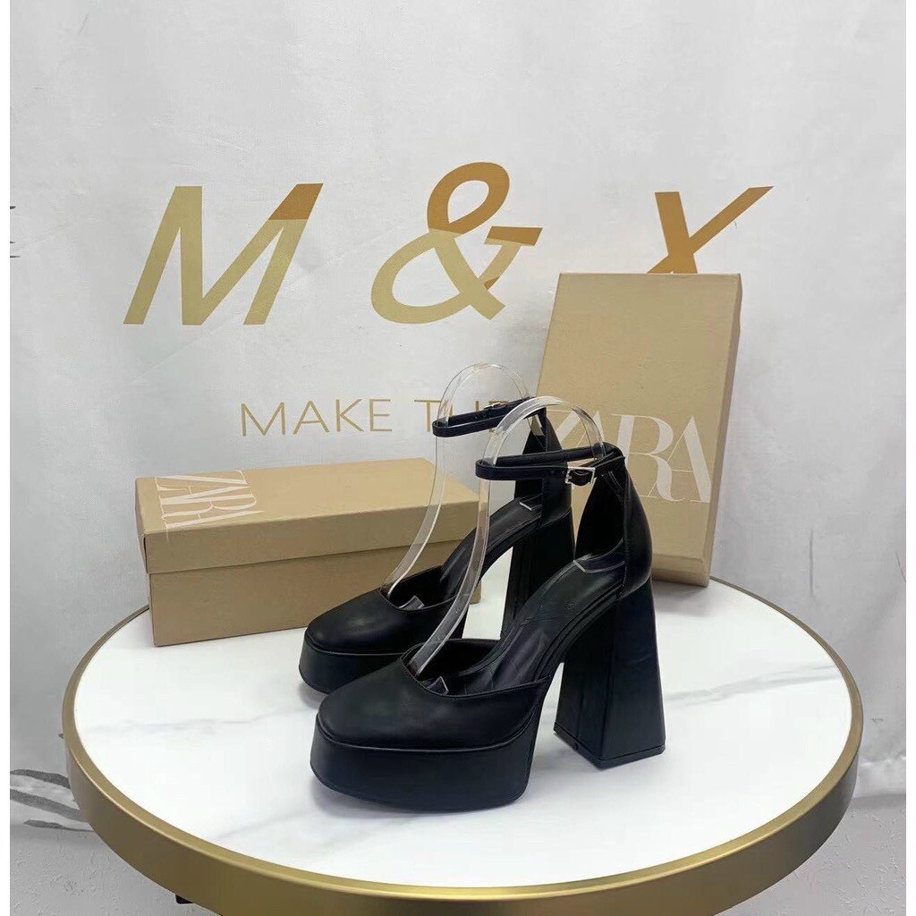 Sandal đế đúp hàng chuẩn cao 13cm không dốc mỏi. full box