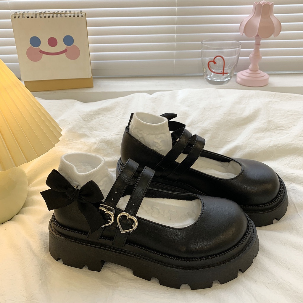 Giày lolita đế cao giày mới Mary Jane