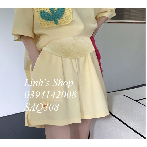 Set Áo Quần Bầu Bộ Bầu Xinh SAQ308