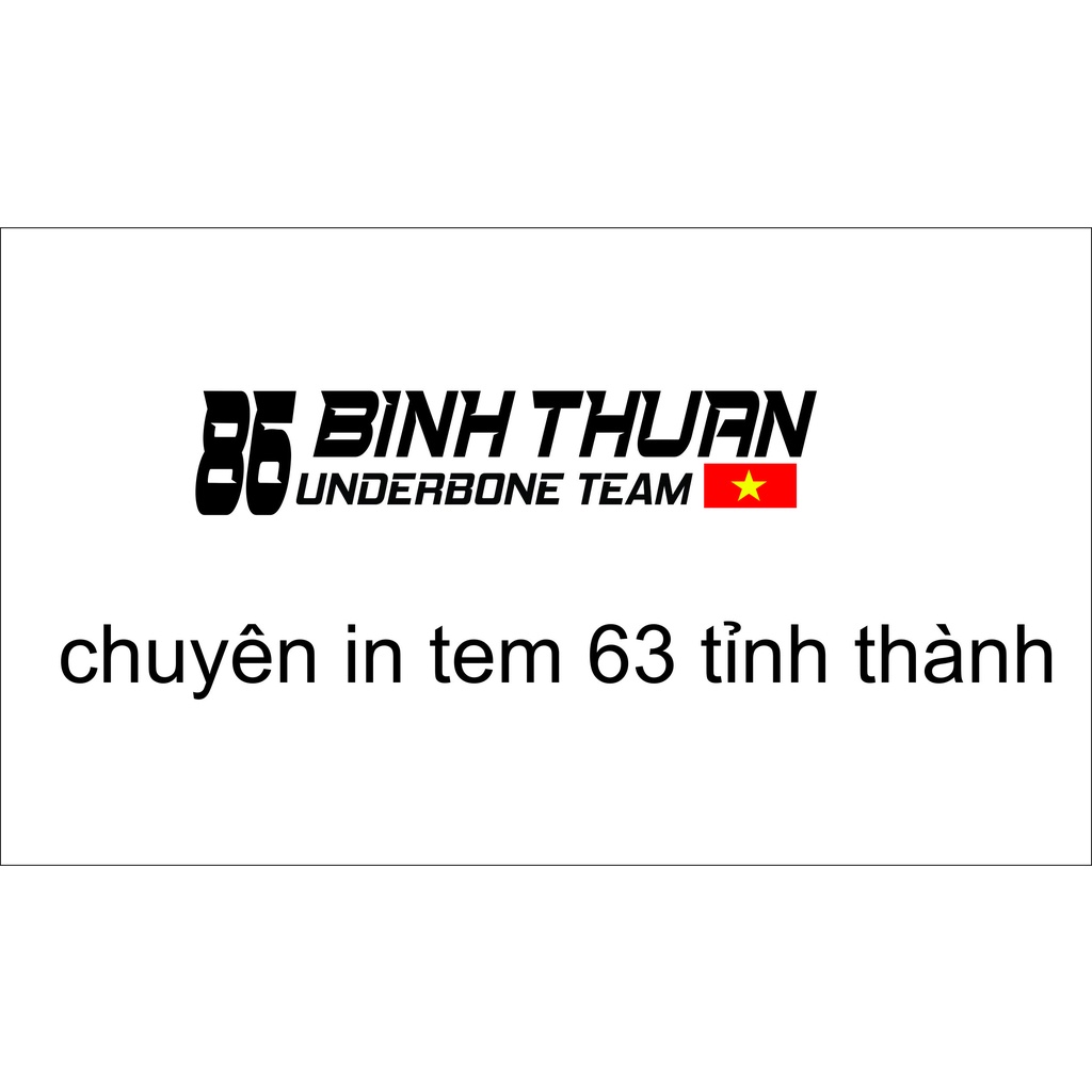 In tem 63 tỉnh thành