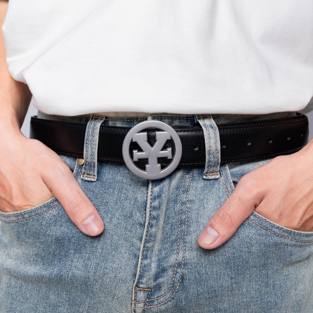 Thắt lưng DirtyCoins Y Logo Leather Belt