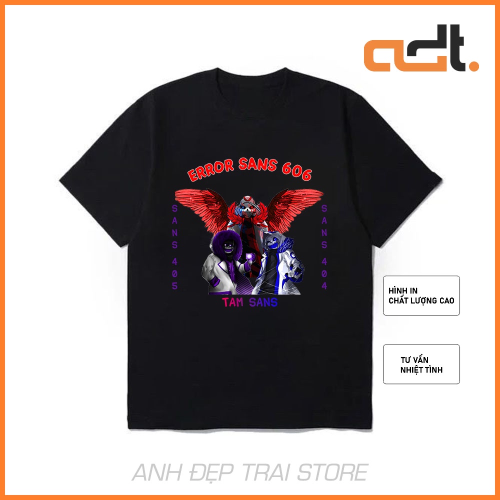 BST Áo phông in hình gangster sans pháp sư 505 606 cực ngầu nhiều mẫu HOT