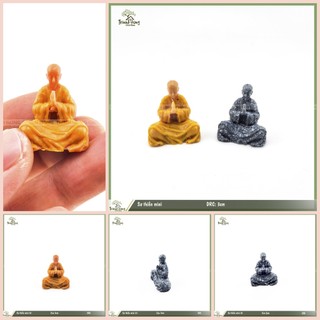 Mô hình tượng nhà sư mini nhiều mẫu - Trang trí tiểu cảnh, bán cạn, terrarium