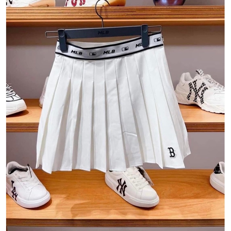 Chân váy MLB xếp ly