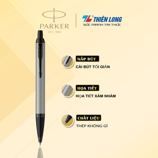 Bút bi parker im x-matte grey bt gb4-2127894