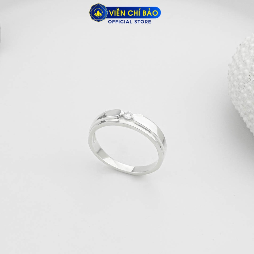 Nhẫn bạc nữ Forever Love chất liệu bạc 925 thời trang phụ kiện trang sức Viễn Chí Bảo N700318