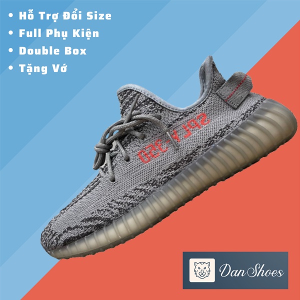 Giày Adidas Yeezy Boost 350 V2 Beluga 2.0, Yz 350 Nâu Mắm Tôm full phụ kiện có kèm vớ