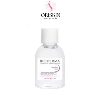 Minisize Bioderma Chính Hãng- Nước Tẩy Trang Bioderma Sensibio Dành Cho Da Nhạy Cảm 20ml