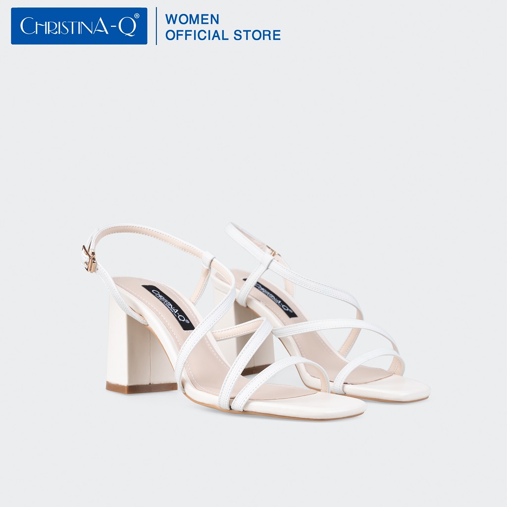 Giày Sandals Nữ Gót Trụ ChristinA-Q XDN292