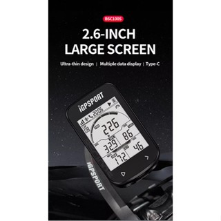 Máy Tính Định Vị GPS Cho Xe Đạp chống nước, pin lâu, chính xác, Chính hãng IGPSPORT BSC100S/200S/300/300T