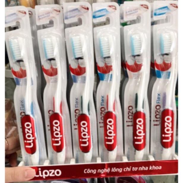 ( 1 Vỉ ) 24 Bàn chải đánh răng Lipzo Flex