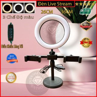 Đèn Livestream Để bàn MINI Hỗ Trợ Chụp Ảnh  bán hàng - Make Up Trang Điểm - Quay tiktoc...