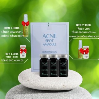 Tế bào gốc mụn Acne Spot Ampoule Dr Pluscell ( 1 Hộp 3 chai)